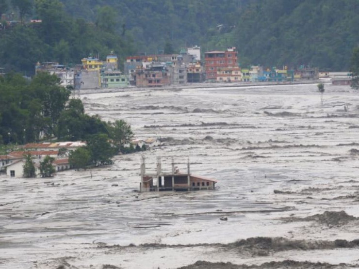 बाढीले मेलम्ची बजार बगाएको एक वर्ष पूरा